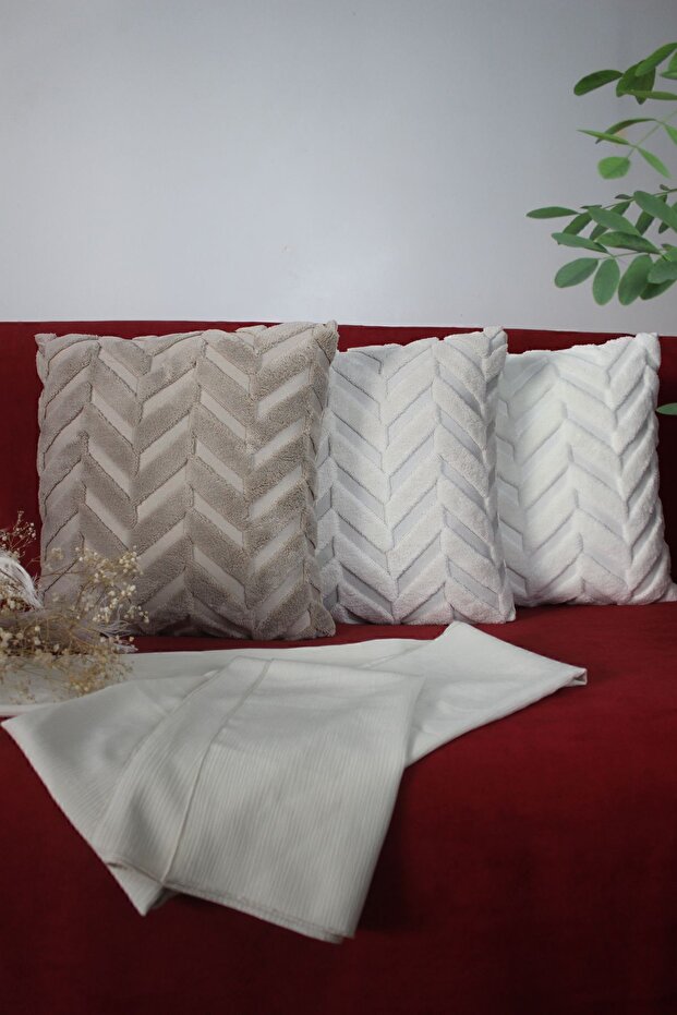 Arva Home - Bohemian Punch Patterned Sofa and Pillow Set, Nordic Decorative Throw Pillow - 5