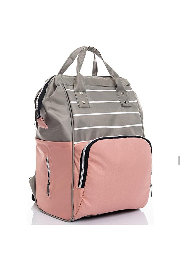 Mother Baby Care Backpack with Thermal Bottle and Hanger