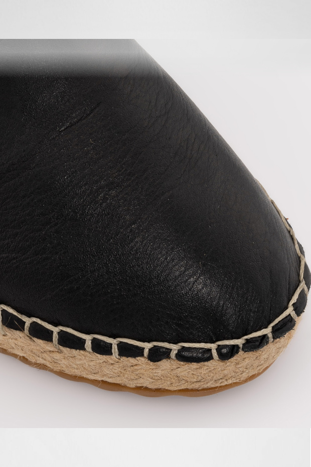 Cusco-tr - Siyah Kadın Espadril Sandalet - 5