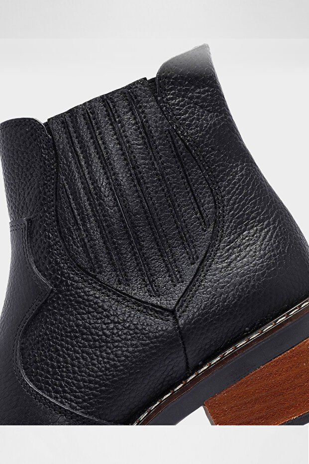 Leıce2-tr - Siyah Kadın Kovboy Botu - 7