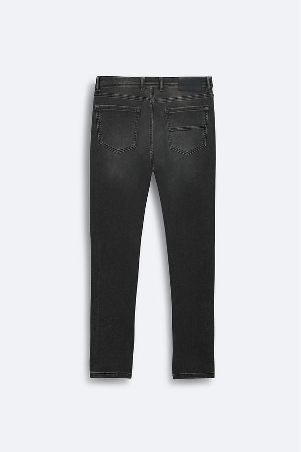 Erkek Gri Rio Skinny Fit Eskitme Yıkama Jean Pantolon A42y3512 - 2