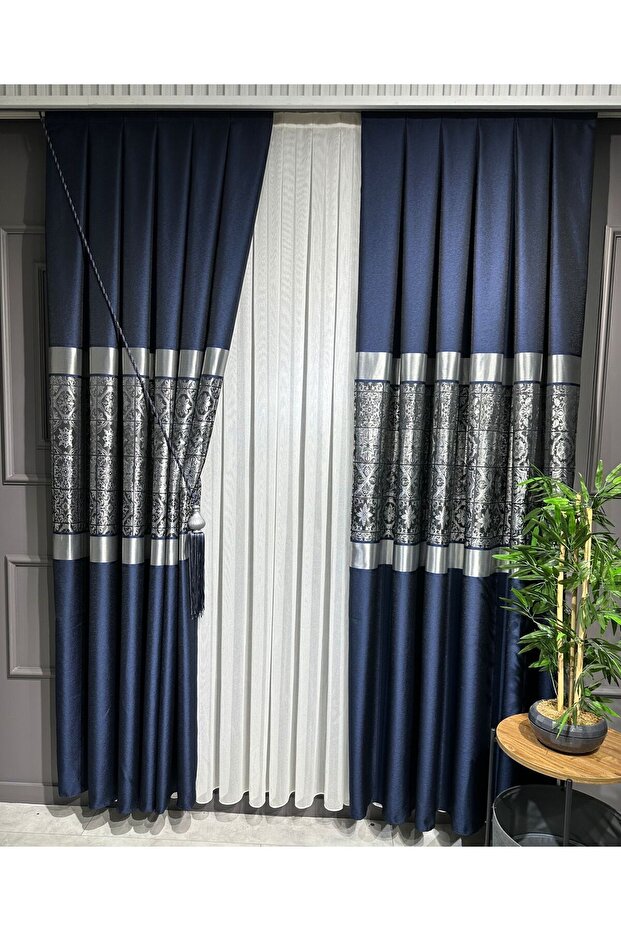 Fon Perde Lüx Parlament Rengi - 1