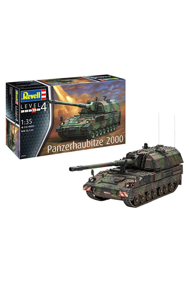 Model din plastic Panzerhaubitze 2000 - 1