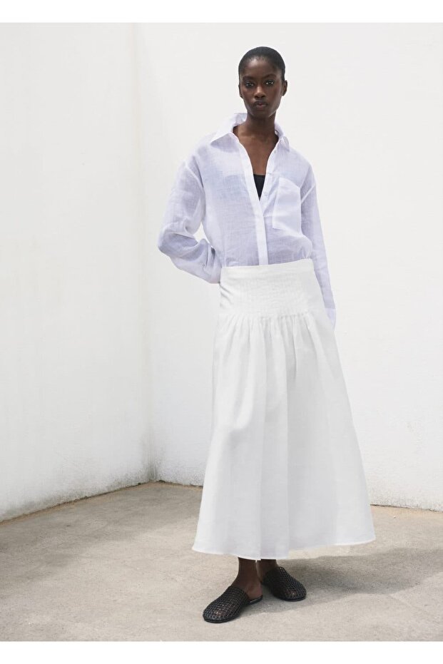 Pileli rami etek - 2