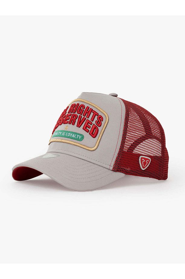 Kadın Erkek Gri Trucker Şapka Urban Collection All Right Reserved - 1