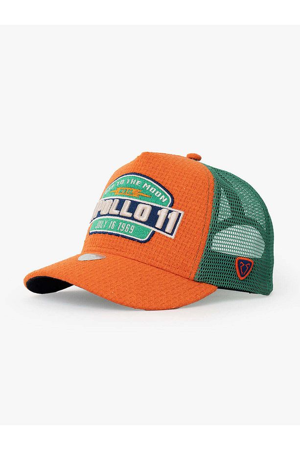 Kadın Erkek Turuncu Trucker Şapka-space Collection-apollo - 1