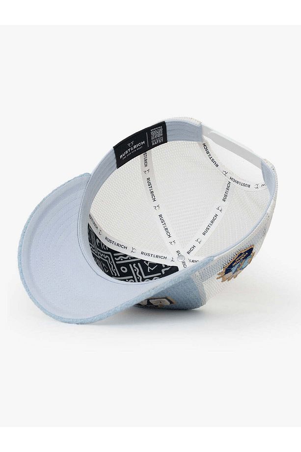 Kadın Erkek Mavi Trucker Şapka Space Collection Gagarin - 7