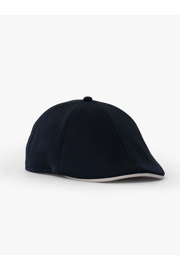 Kadın Erkek Lacivert Şapka Casket Şapka Timeless Collection Basic - 3