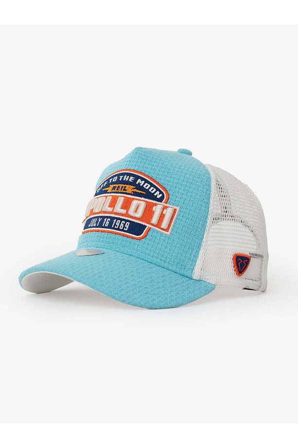 Kadın Erkek Mavi Trucker Şapka-space Collection-apollo - 1