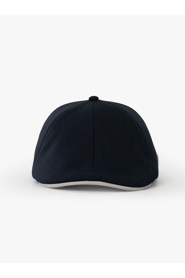 Kadın Erkek Lacivert Şapka Casket Şapka Timeless Collection Basic - 2