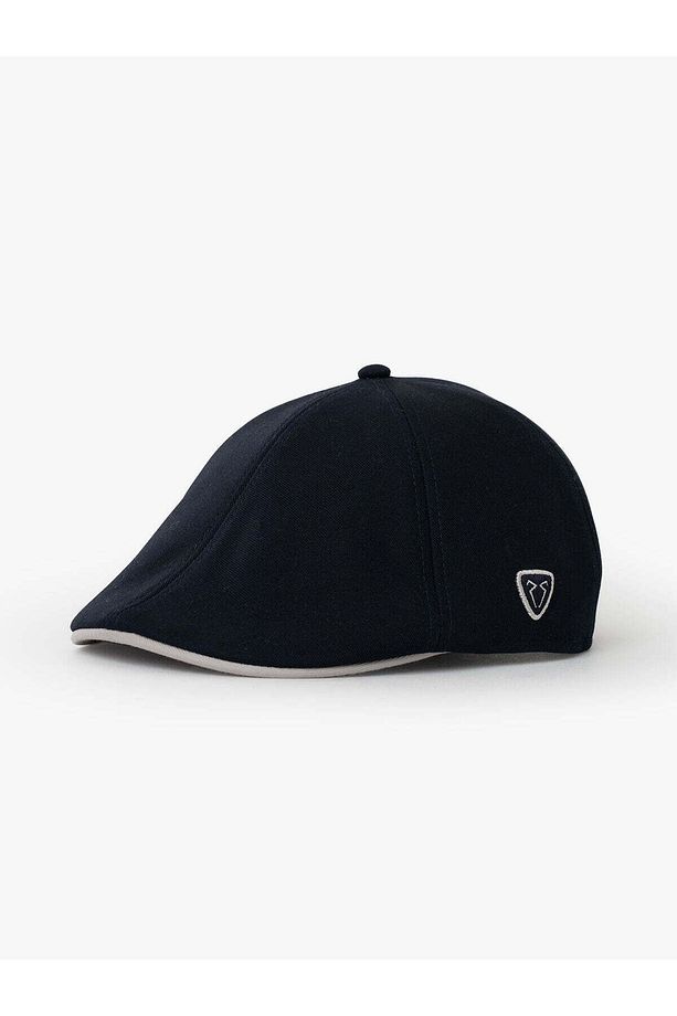 Kadın Erkek Lacivert Şapka Casket Şapka Timeless Collection Basic - 1