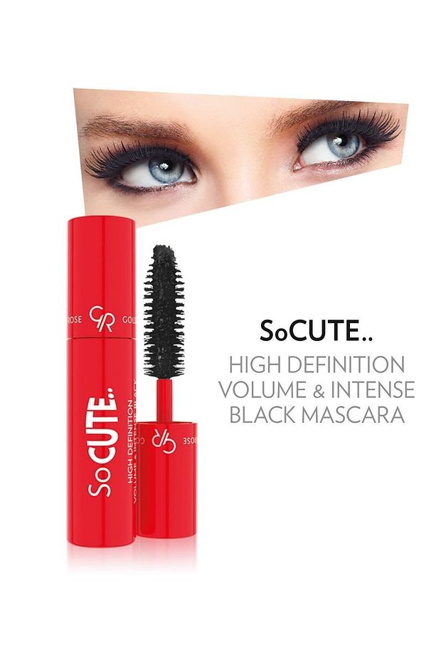 So Cute High Definition Volume Mascara intense Black Mini Maskara 2,5 ml - 5