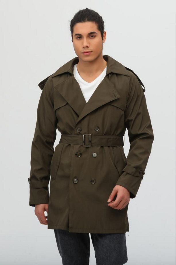 Regular Fit Erkek Trençkot - 2