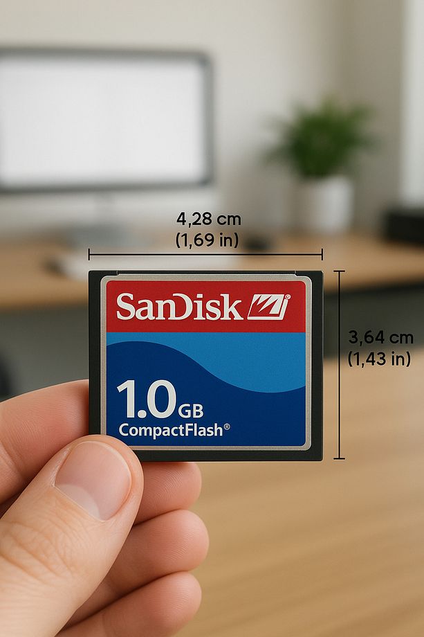 Cf 1 gb Compact Flash Kart - 4