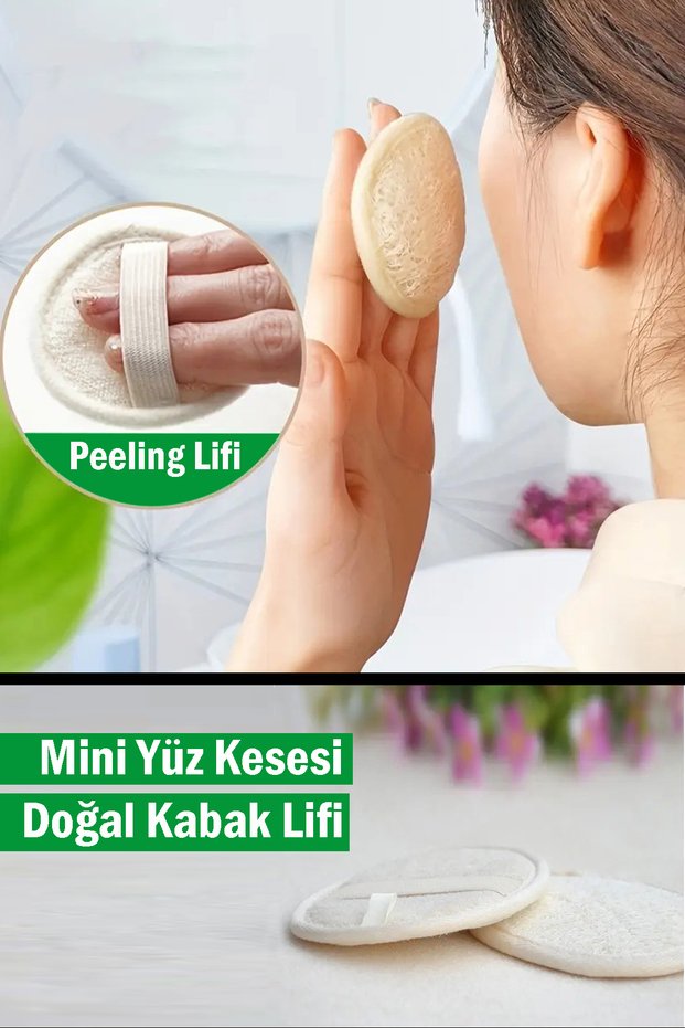 Mini Facial Scrub Natural Pumpkin Scrub Washcloth Exfoliating Washcloth