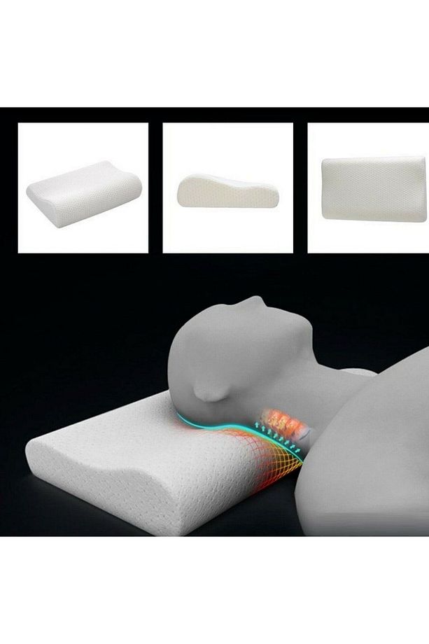 Jaja Visco Yastık, Ortopedik , Ergonamik 32x50x12 Cm - 3