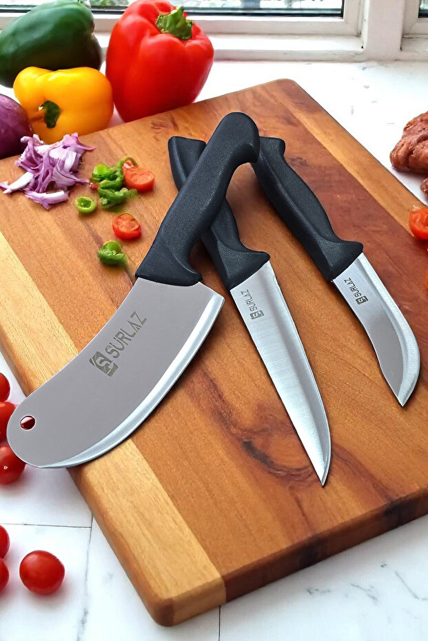 3'lü Set Kokoreç Bıçağı - 4