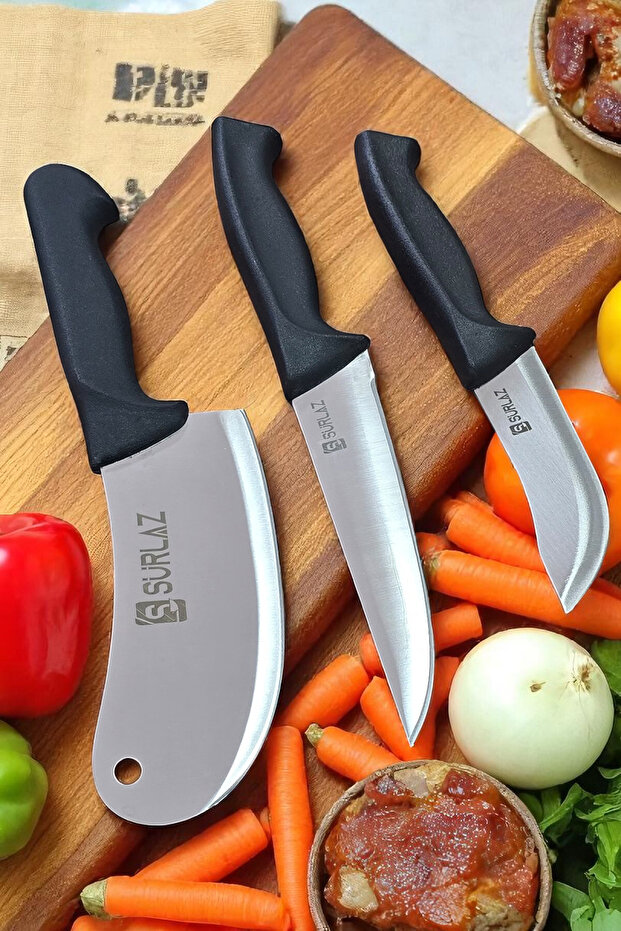 3'lü Set Kokoreç Bıçağı - 3