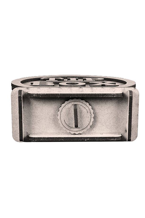 Tip Box Ahşap Bahşiş Kutusu - Tipbox Kumbara - Küçük Boy - 4