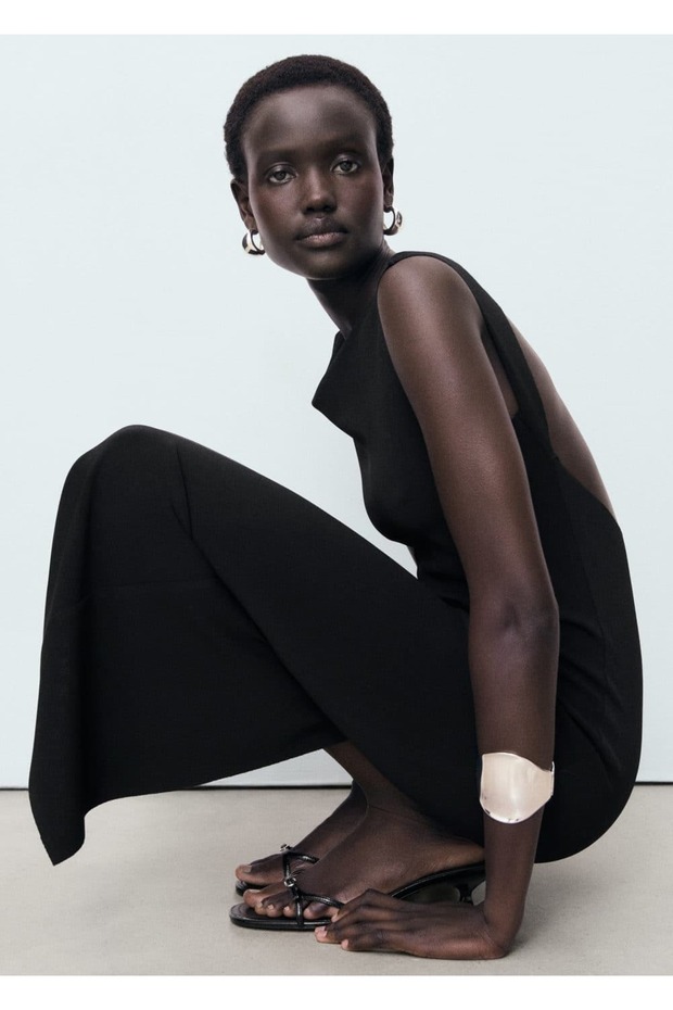 Sırtı açık elbise - 5