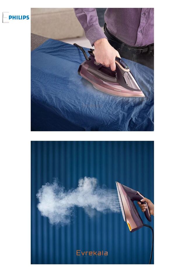 Evrekala Shop Buharlı Azur Ütü Philips New Iron 3000W -Yetkili Satıcı Evrekala-. - 4