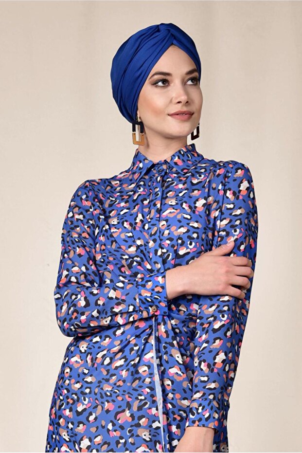 تونيك منقوش ملون 4115 - 1