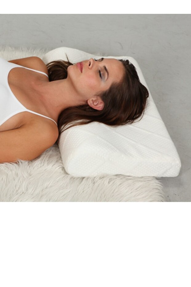 Visco Neck Pillow Hard Orthopedic Pillow