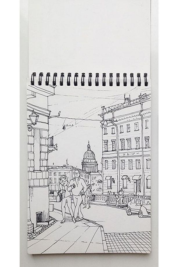 Çizim Defteri Sketchbook, Sketchpad, Eskiz Defter, A/5 Boyutunda - 7