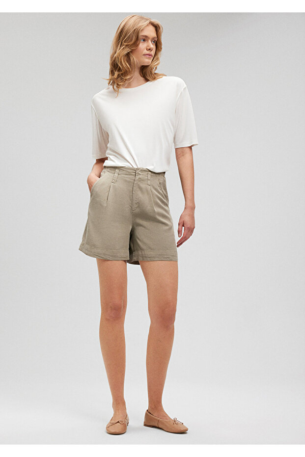 Kahverengi Şort 1450970355 - 2