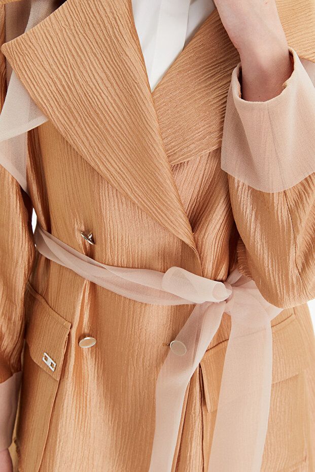 Kuşaklı Şık Kap - 7