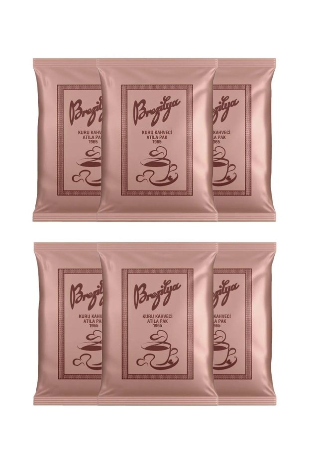 Medium Roasted Mehşur Sea Turkish Coffee 100 Gr Set of 6 100gr X6