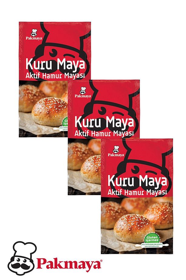 Aktif Kuru Hamur Mayası 100 gr X 3 Adet - 2