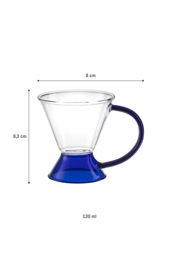Olivie Borosilikat Cam Fincan 130ml - 3