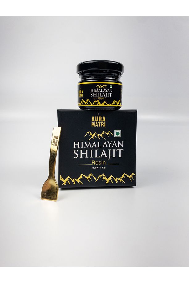 Himalayan Saf Shilajit Mumiyo Resin | Yüksek Fulvik Asit Oranı | 20 gr (100PORSİYON) - 1