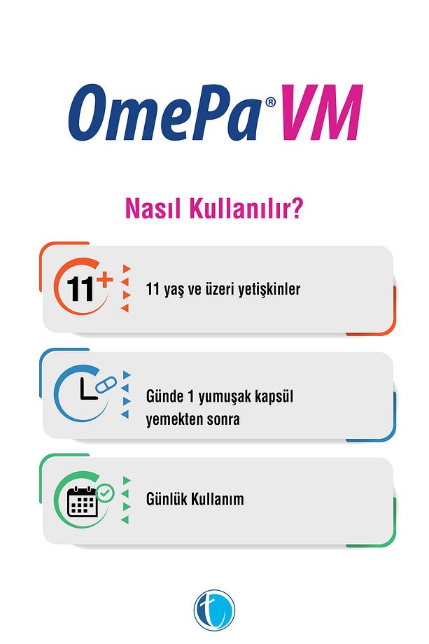 VM 30 Yumuşak Kapsül Multivitamin Balık Yağı Omega 3 - 3