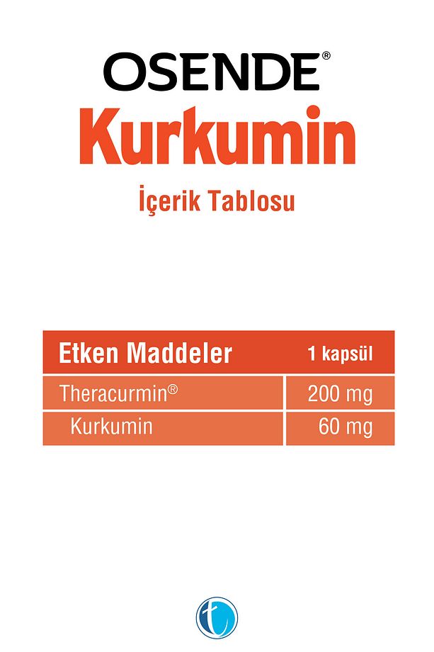 Kurkumin 30 Bitkisel Kapsül Theracurmin - 2