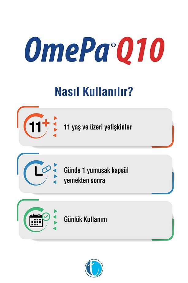 Q10 30 Yumuşak Kapsül Ubikinol QH Balık Yağı Omega 3 - 3