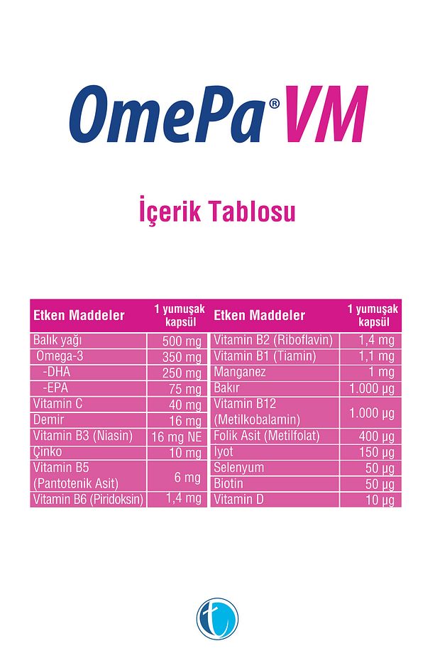 VM 30 Yumuşak Kapsül Multivitamin Balık Yağı Omega 3 - 2