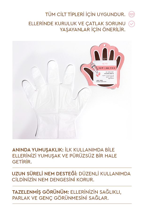 Hand Care Pack - Eldiven Tipi El Maskesi - 5