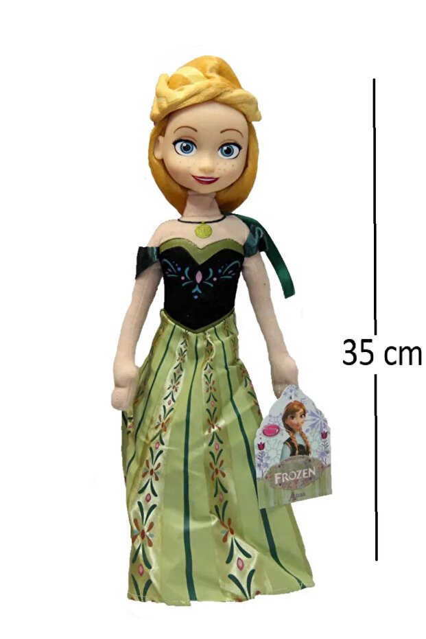 Frozen Themed High Quality Meat Headed Plush Doll Anna Toy 35 cm Girl Child Gift
