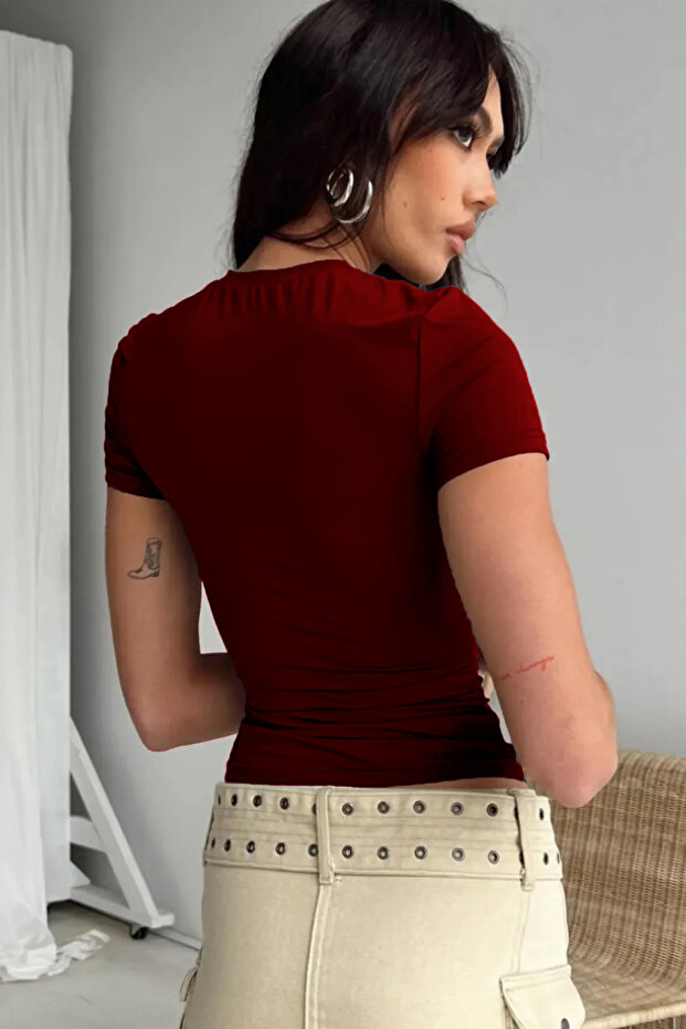 Crew Deck Basic mânecă scurtă Corp flexibil - 3