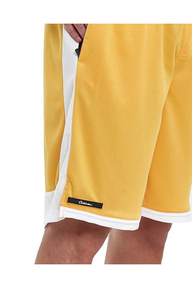 File Şeritli Jakarlı Polyester Erkek Spor Şort - 5