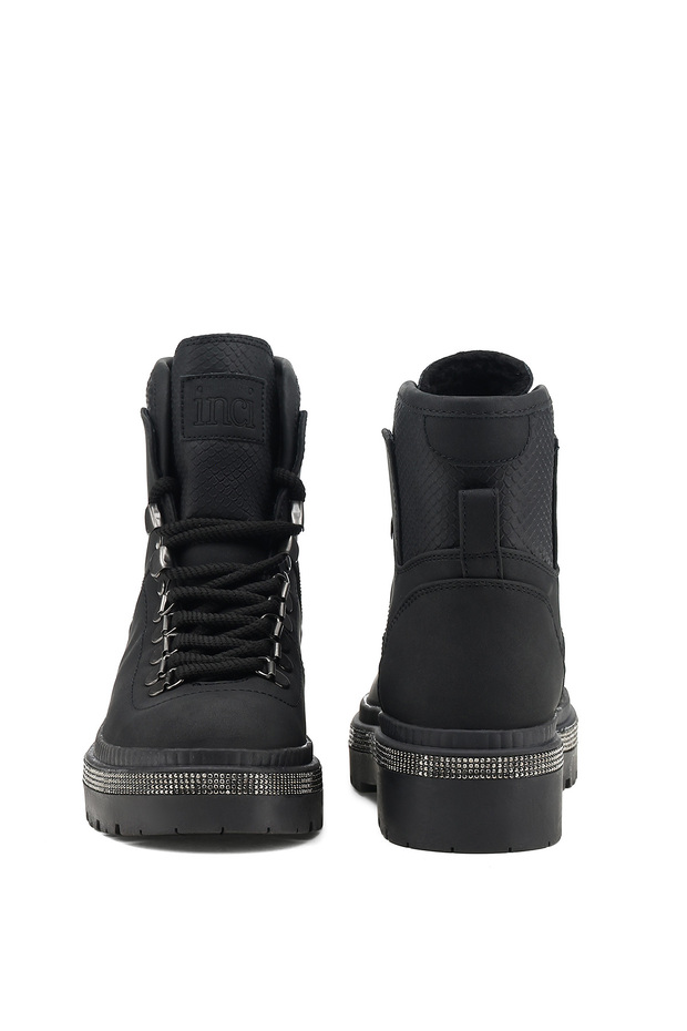 Incı Sabua.z 1pr Siyah Kadın Sneaker Bot - 5