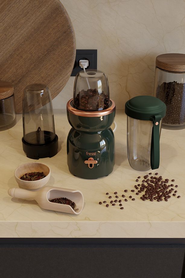 Öğütücülü Çift Şişeli Smoothie Blender Seti 400W FR-SBL21 İntenssio - 4
