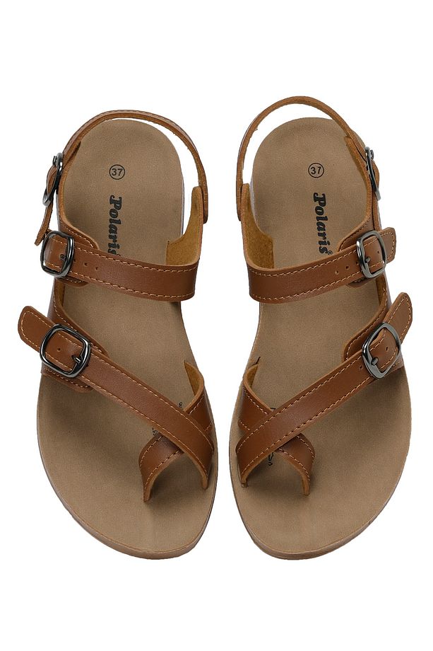 158657.z3fx Taba Kadın Comfort Sandalet - 4