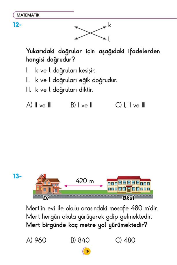 3. Sınıf Yeni Nesil Okuduğunu Anlama Becerileri - 6