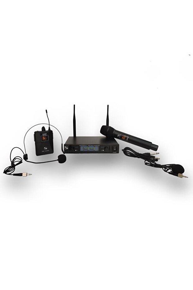 Pw-u150a (EY) Kablosuz Uhf Mikrofon Seti: El, Yaka Ve Kafa Mikrofonu - 2
