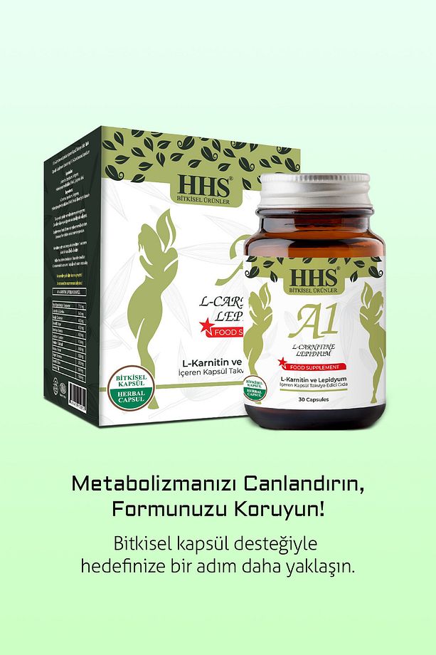 A1 L-carnitine Lepıdıum Bitkisel Diyet Kapsül - 2