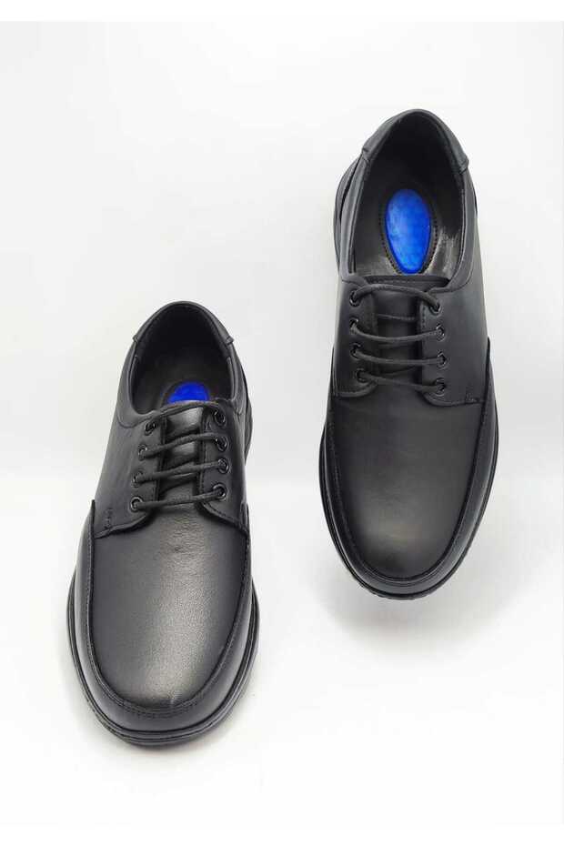 Men's Shoes Inside Out Genuine Leather Ms 670030 Ultra Comfortable Shoes Medical Insole