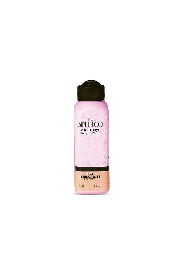 Akrilik Boya 140ml Bebek Pembe 3674 - 1